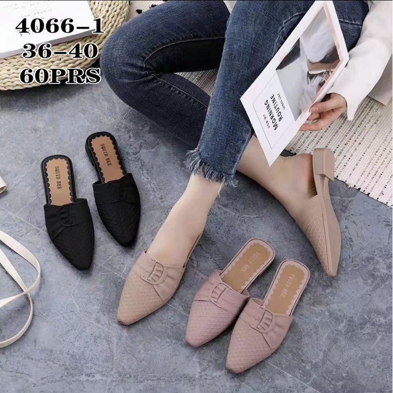 SANDAL WANITA JELLY KARET IMPOR KOKOP SELOP ( SQUID BEE ) (A.20)
