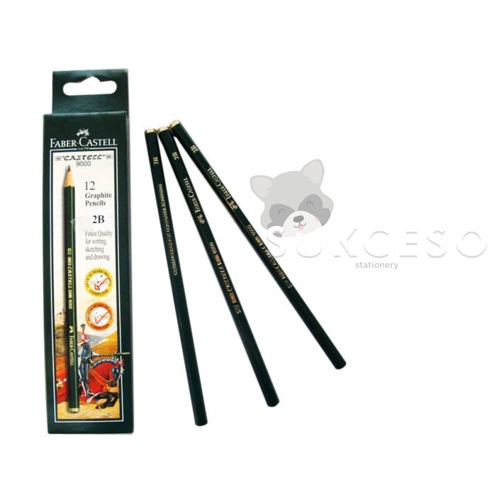 

Faber Castell Pensil 2B (DIJUAL LUSINAN)