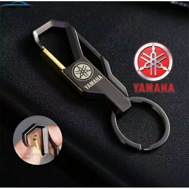 GANTUNGAN KUNCI SMART KEYLES LOGO YAMAHA AEROX LEXI NMAX UNIVERSAL YAMAHA