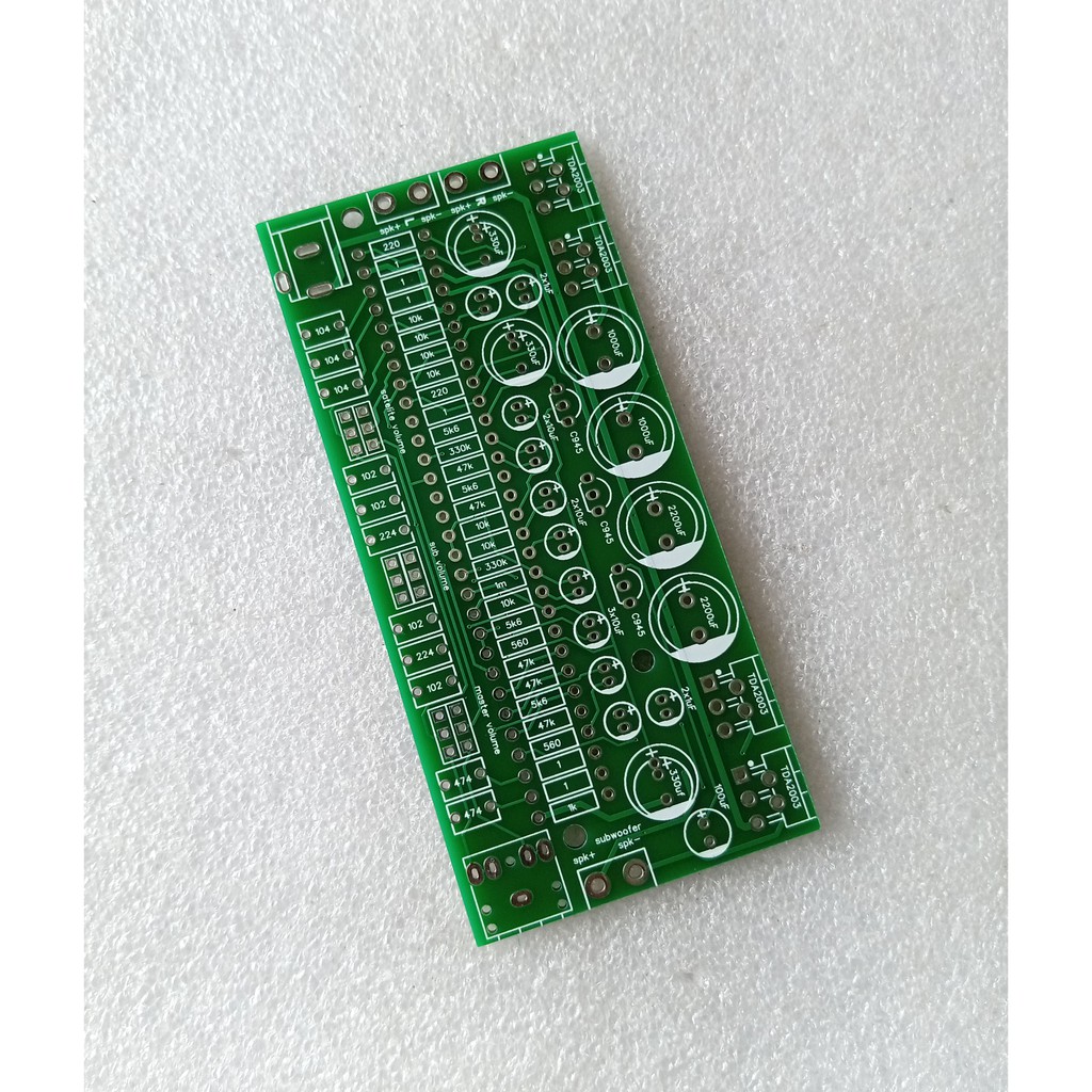 PCB TDA2003 2.1 10 Watt Plus Subwoofer 18 Watt Power Amplifier