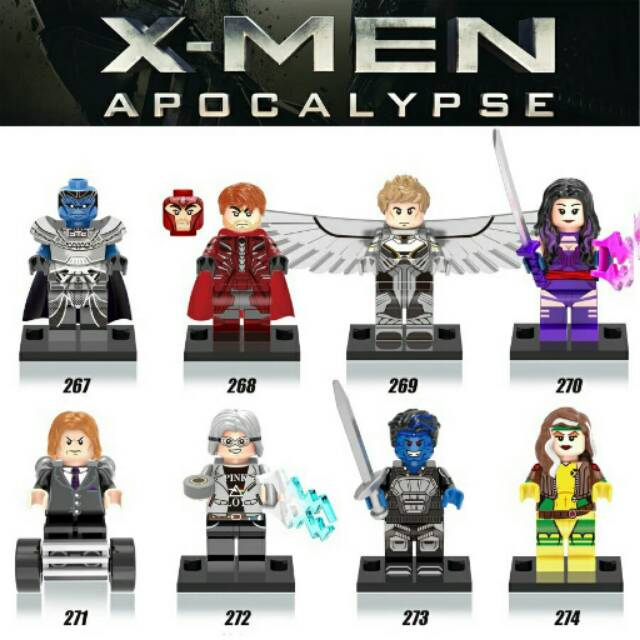 Lego minifigure xinh x-men apocalypse