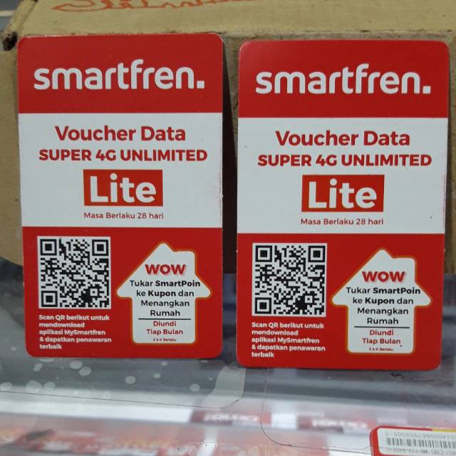 Voucher Smartfren unlimited lite