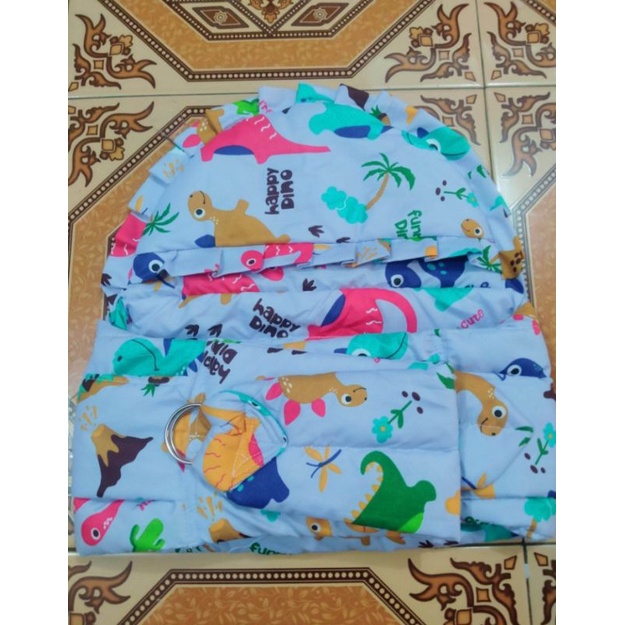 GENDONGAN BAYI SAMPING MOTIF TERBARU ( MOTIF KADANG BERBEDA)