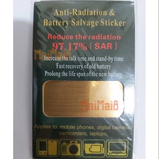 Stiker Anti Radiasi HP