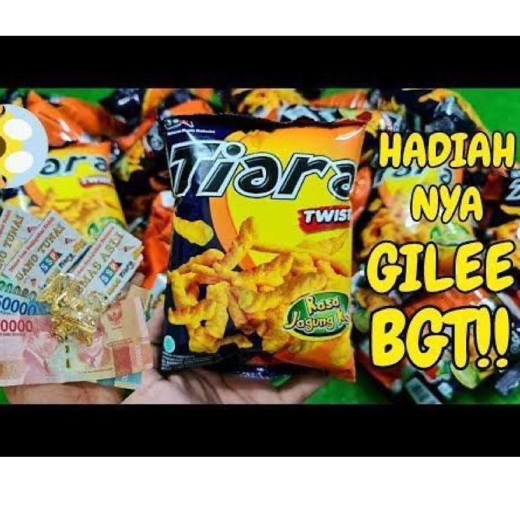 

Best terlaris Tiara Twist Snack Berhadiah Uang dan Emas !!! Rasa Jagung Keju 1 Pack isi 10 pcs @20gr LR71 Best Produk