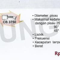 MESIN MITTER SAW / MESIN POTONG MODERN M 3750 C