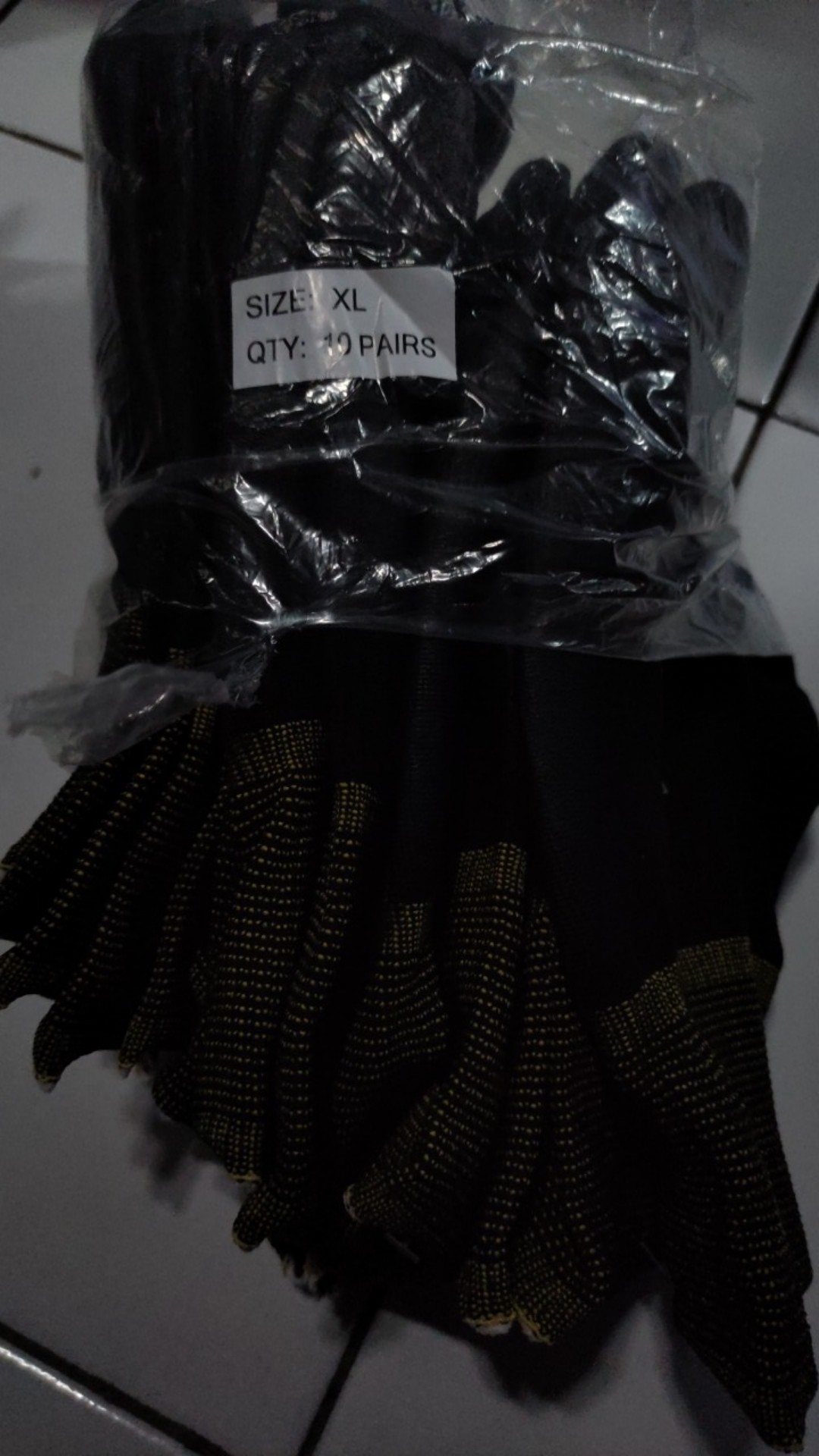 Sarung Tangan Karet Palm Fit Glove Comet Cg805 Pu Mekanik Industri Hitam Nylon Polyurethane Safety