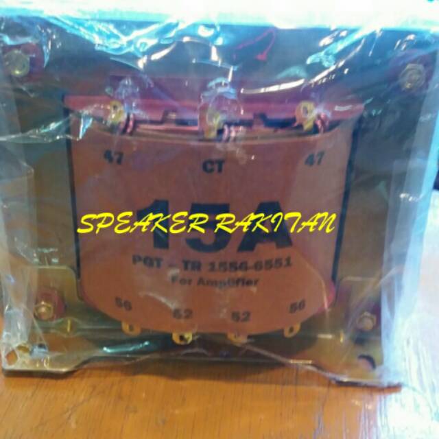 Trafo BGR 15A CT 56V