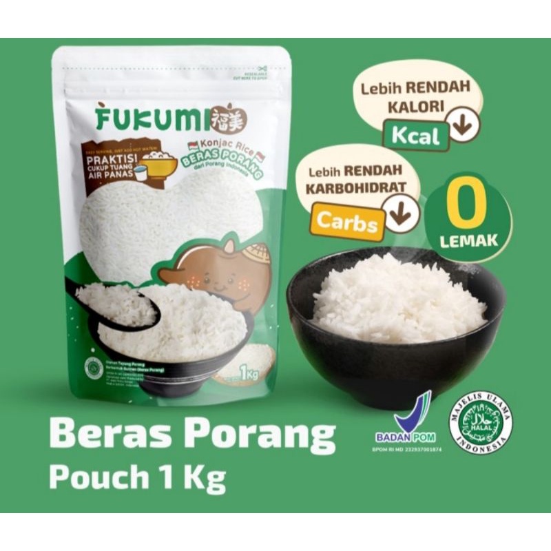 

Fukumi Beras Porang Pouch 1 Kg