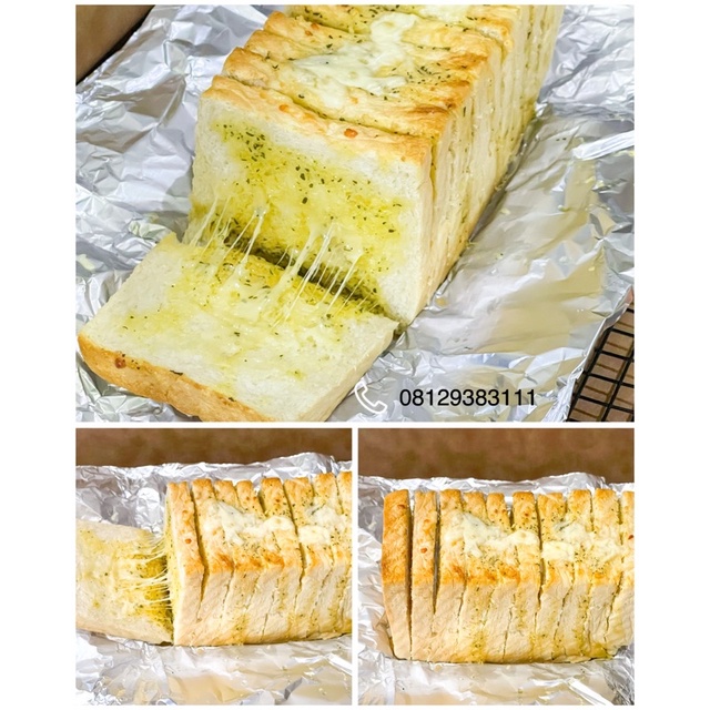 

Garlic butter cheesy bread