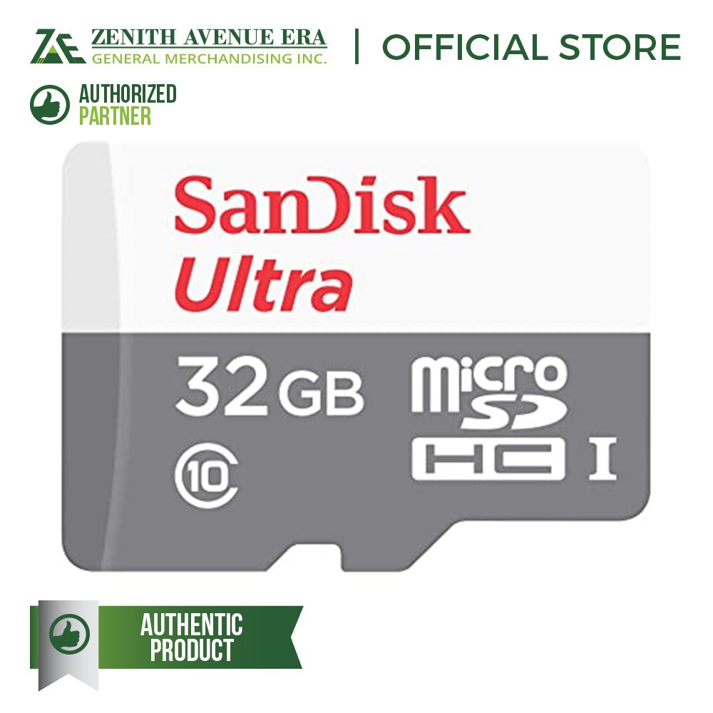 Sandisk SDSQUNR-032G-GN3MN 32GB Ultra microSDXC