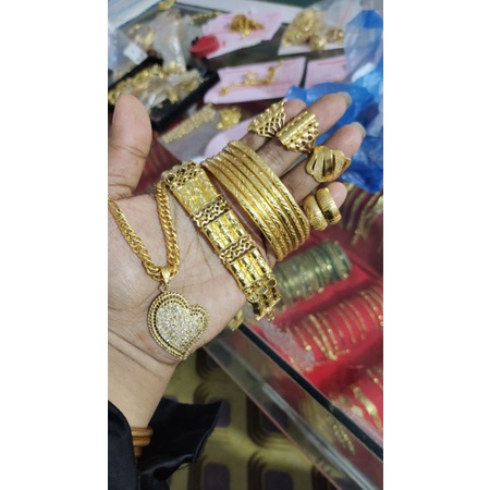 1 set mas lapis kristal