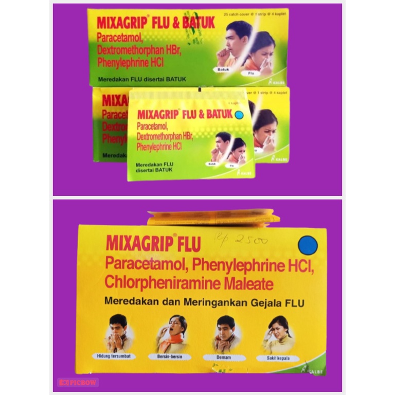 Jual Mixagrip Tablet Per Boxisi 25 Strip Shopee Indonesia