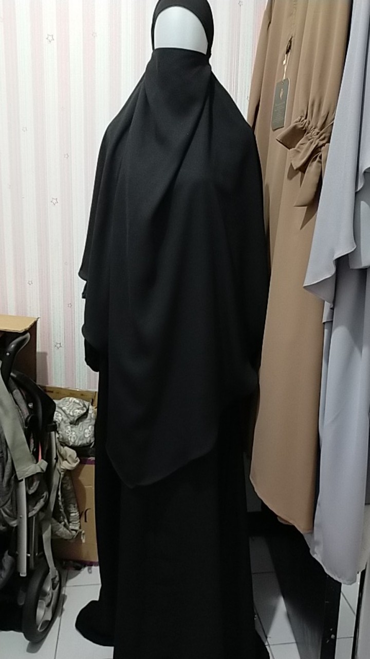 Patung / Manekin Torso Kepala Dewasa + Kaki Kayu / Besi