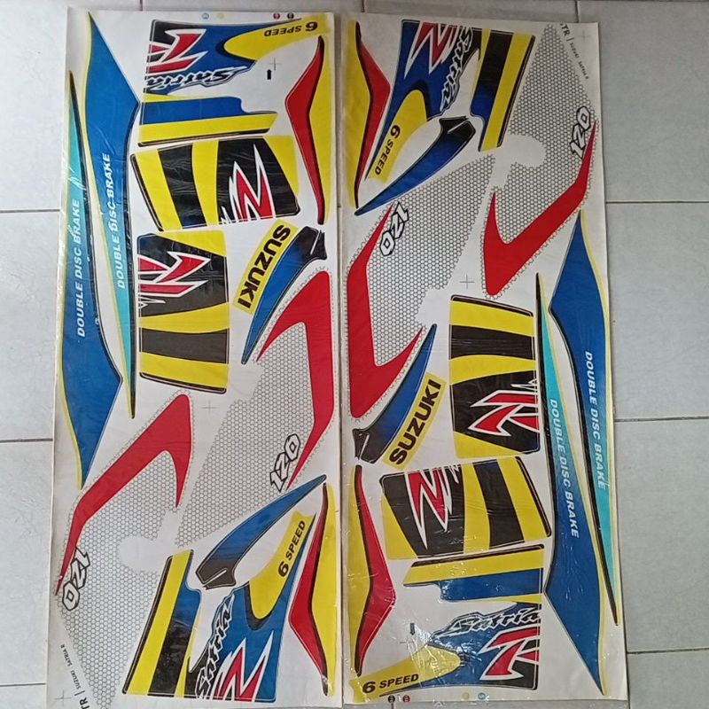 striping satria lumba 2tak
