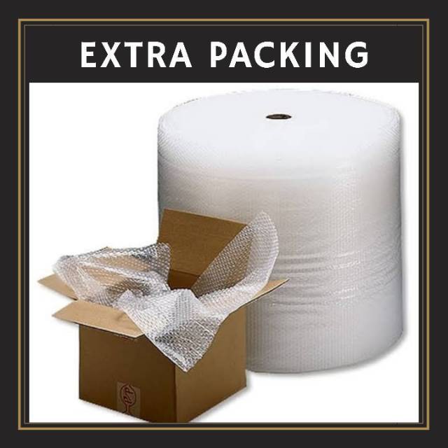 

extra packing barang paling aman kardus & bubble wrap