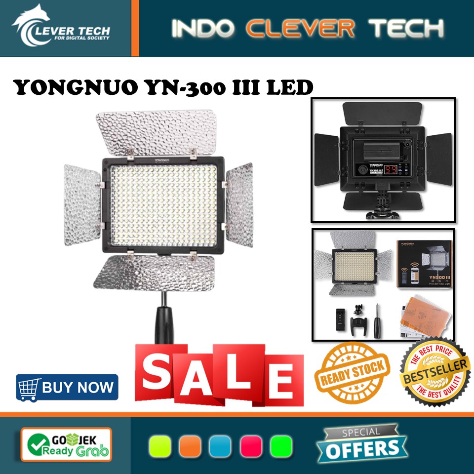 Yongnuo LED Light YN300 Mark III 3200 to 5600k