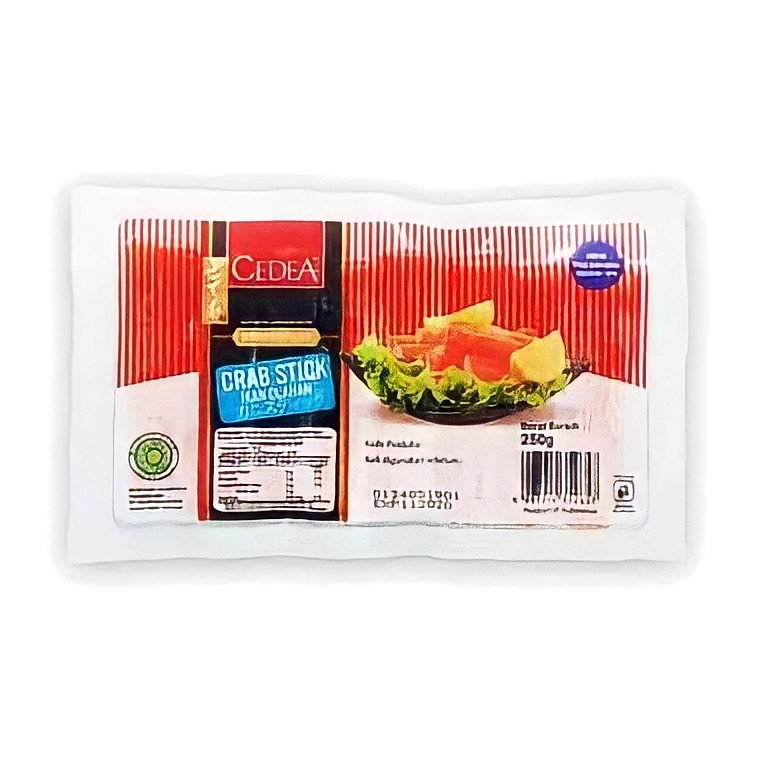 

Cedea Crab Sticks / Cedea Seafood / Olahan Ikan - 250 gram BESTSELLER !