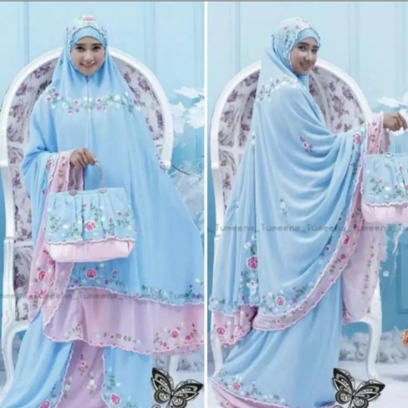 MUKENA SUTRA MEWAH/MUKENA MEWAH/MUKENA BORDIR MEWAH