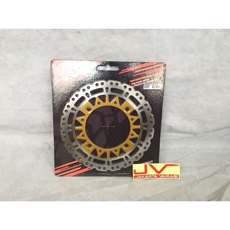 Piringan Cakram Crf 150l Belakang Scarlet Original Disc Cakrma Belakang Crf 150l Scarlet