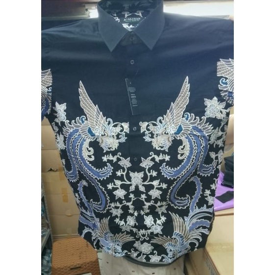 Batik Alisan Printing Lengan Panjang Slimfit