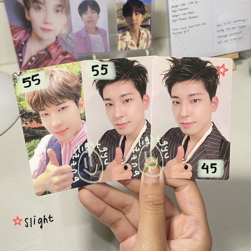 SEVENTEEN WONWOO MINGYU AN ODE PHOTOCARD PC