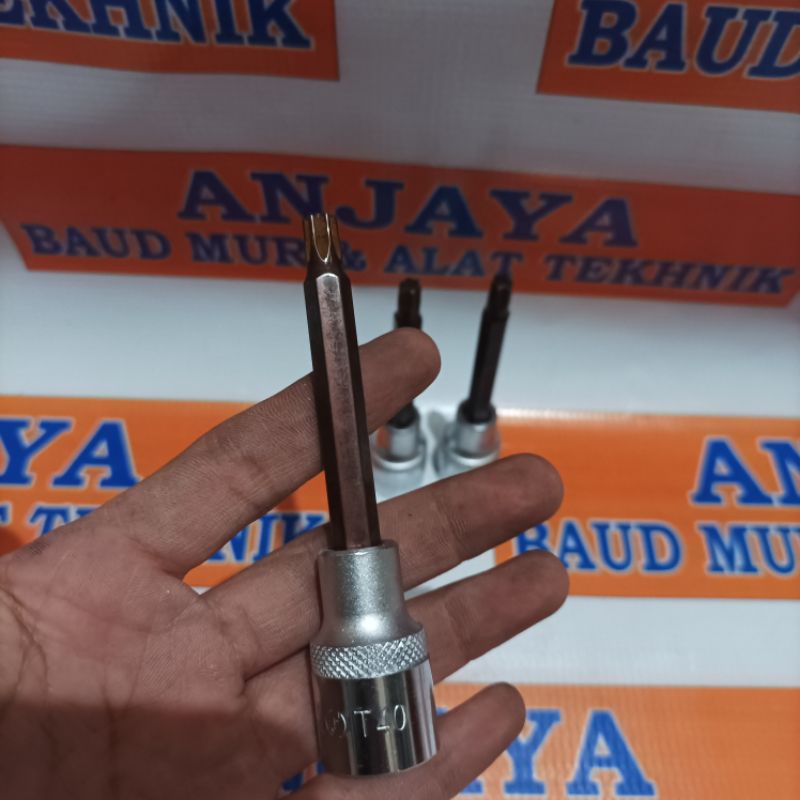 Lippro Socket Bintang Panjang Non Lubang T 40