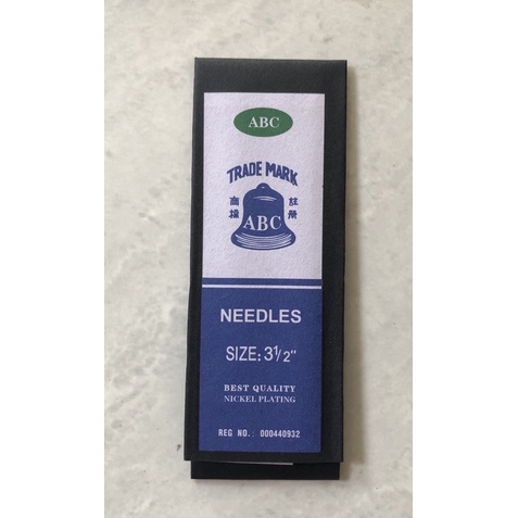 JARUM KASUR / JARUM LAYAR / JARUM JAHIT BESAR