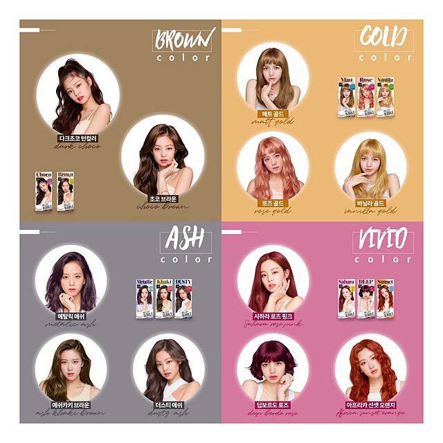 [READY] Mise En Scène Hello Bubble Foam Hair Color Blackpink-1