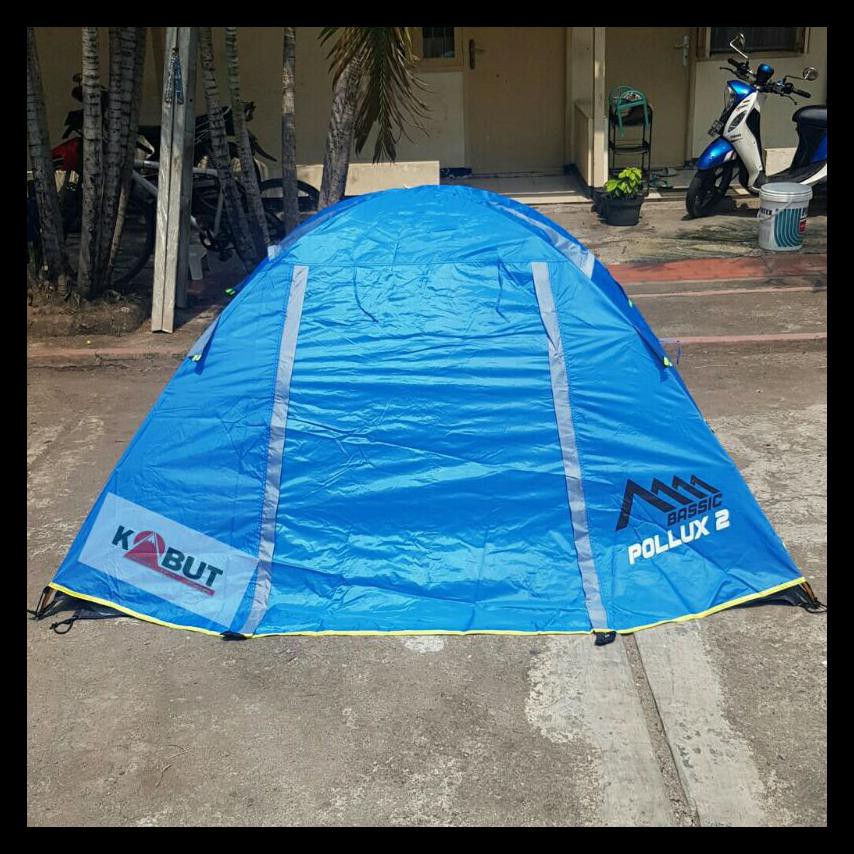 BARANG BARU TENDA CAMPING POLLUX 2 ULTRALIGHT - TENDA GUNUNG BASSIC POLLUX 2 - TENDA CAMPING BASSIC