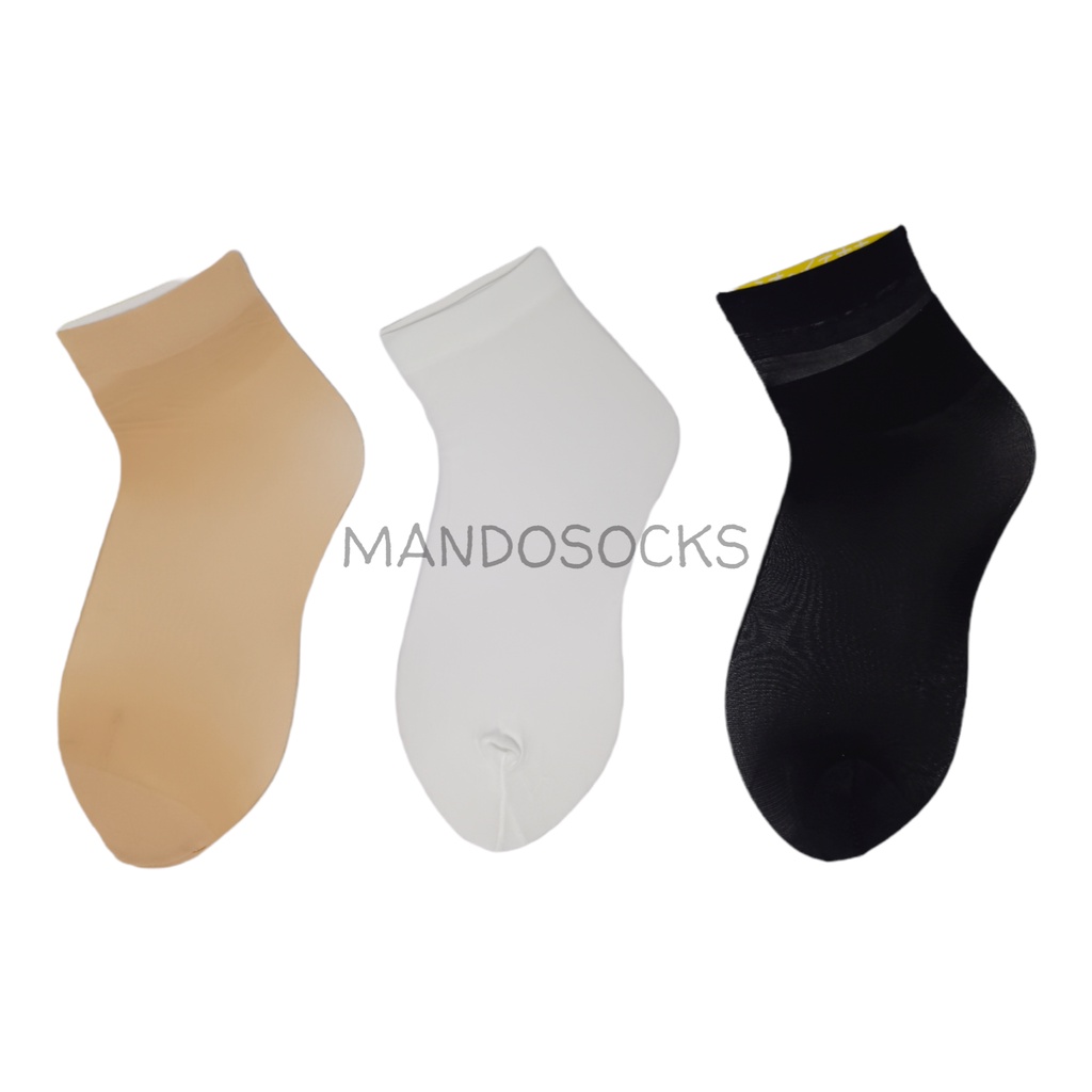 Kaos kaki stocking pendek wanita, stocking tipis