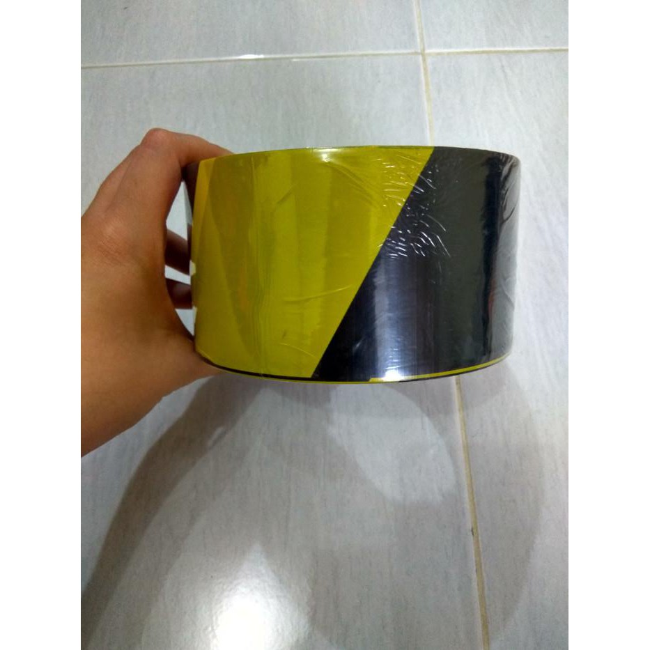 

Pita Pembatas Barikade | Police Line / Garis Polisi + Bahan Plastik