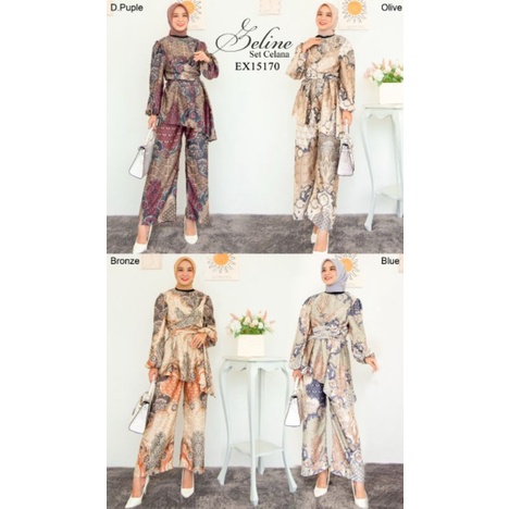 Extu / Setcel Extu / Baju Lebaran / Fashion Lebaran / Setcel Lebaran / Setcel Crinkle Terlaris / Set