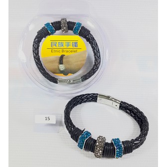 Gelang Tangan Etnik Keren Pria Wanita Model Anyam Cowok Cewek no 15