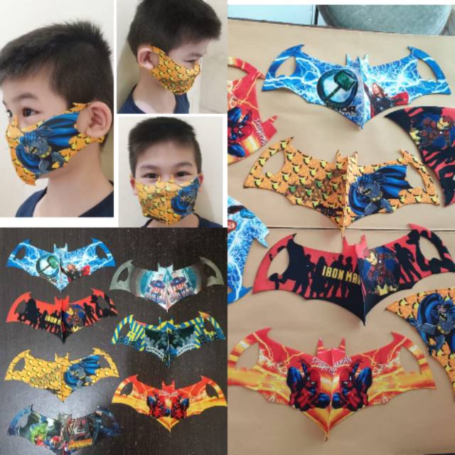 NEW Masker scuba anak printing bentuk lucu / masker scuba anak karakter / masker scuba anak