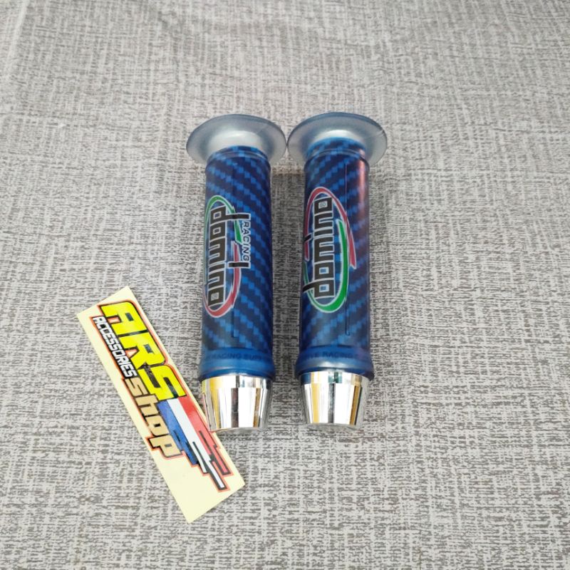 handgrip sarung gas karbon + jalu stang chrome model pcx universal motor beat mio vario scoopy xeon 
