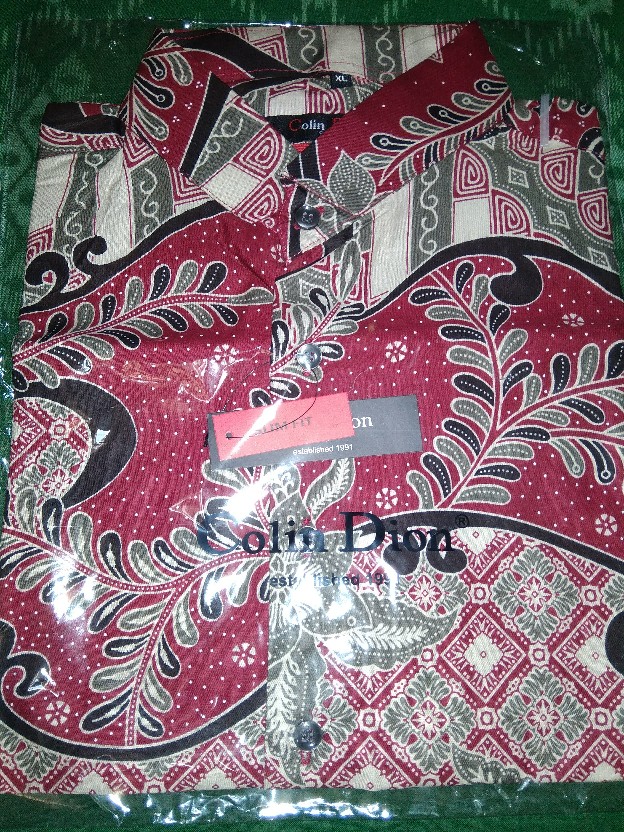 Kemeja Batik Pria Slim Fit Colindion Best Seller Cbs735
