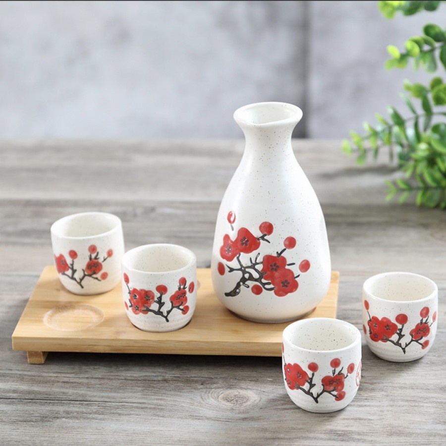 Nomu Sake Jug set / Teko Cangkir Teh Set Hampers / Gift / Souvenir