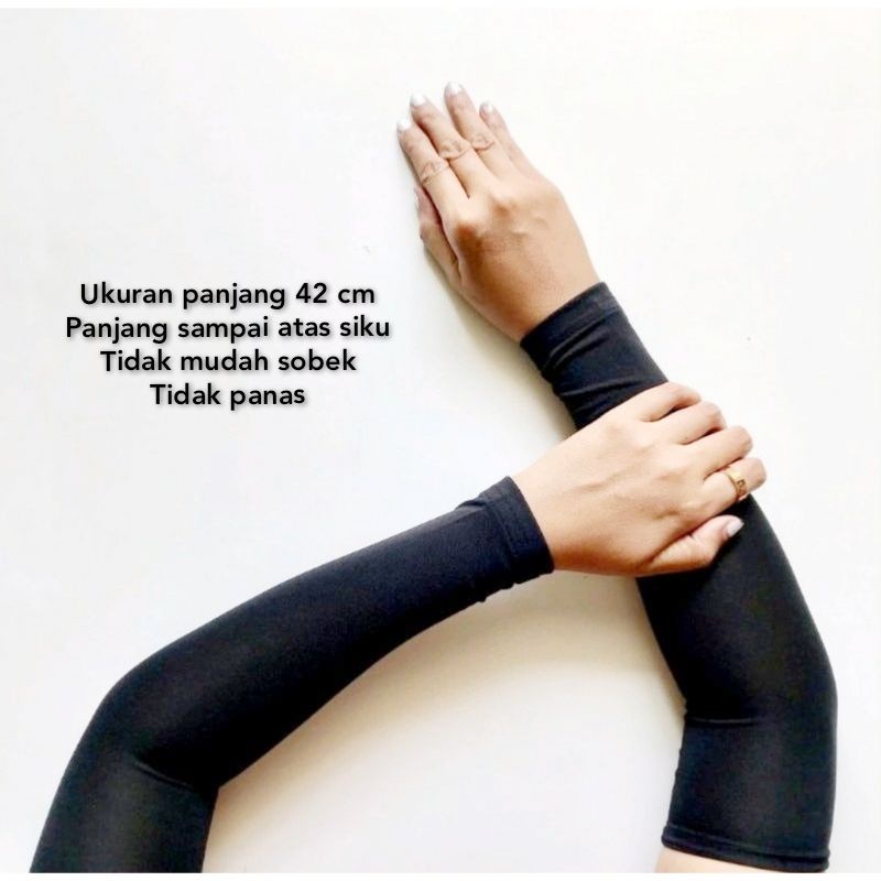 SyamilahHijab-Handsock Tangan Premium Bahan Kaos Jersey