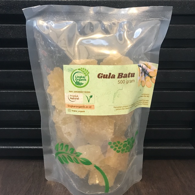 Gula Batu Lingkar Organik 500gram