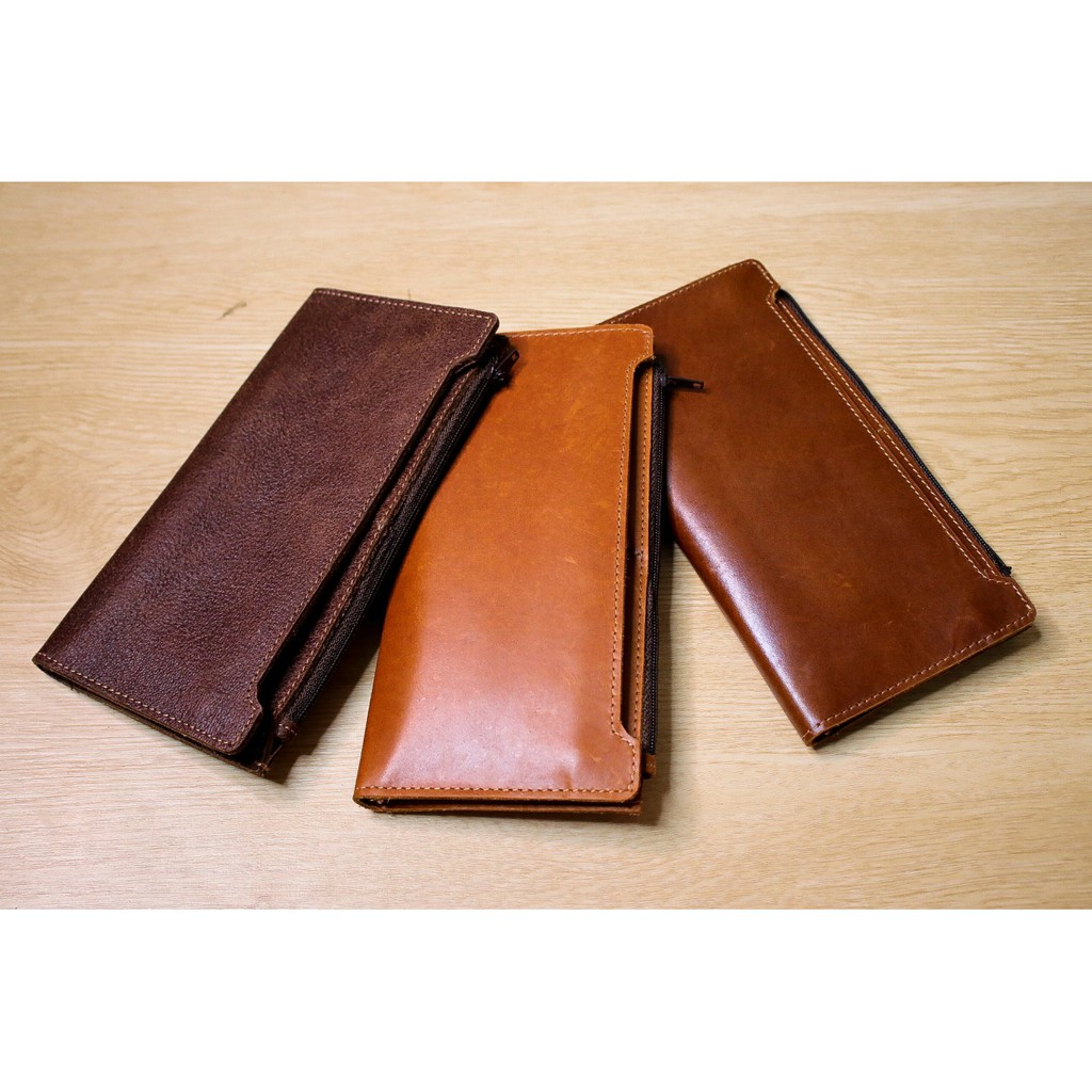 Dompet Panjang Lipat Multifungsi Kulit Asli  - LOGRAY Wallet