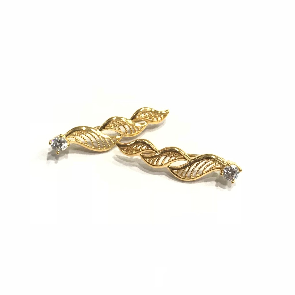 Anting Jepit Ulir (Emas Asli Kadar 700)