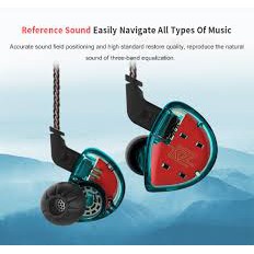 KZ-ES4 Knowledge Zenith Earphone 1 BA and 1DD