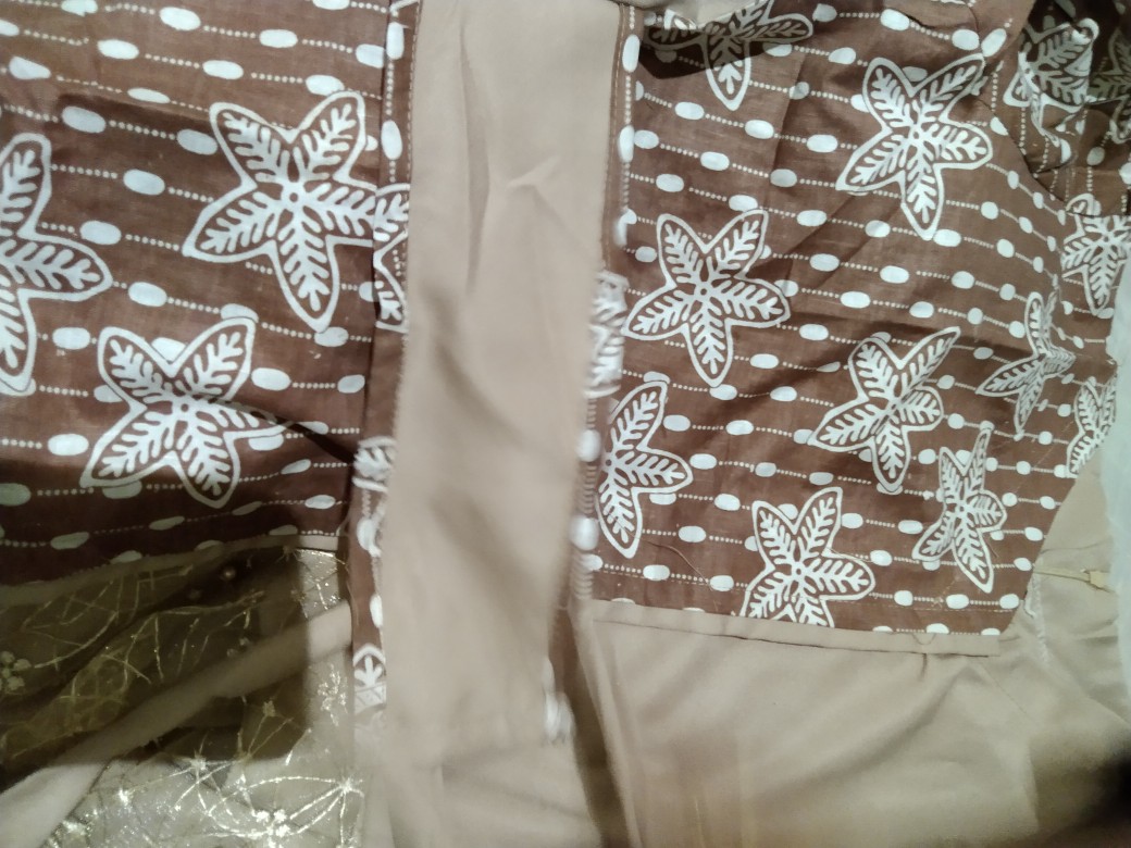 Atasan Batik Dolby Dolbi Dobby Doby Tenun Sutra Tulis Halus Katun Atbm Baron ,sarombit Atasan