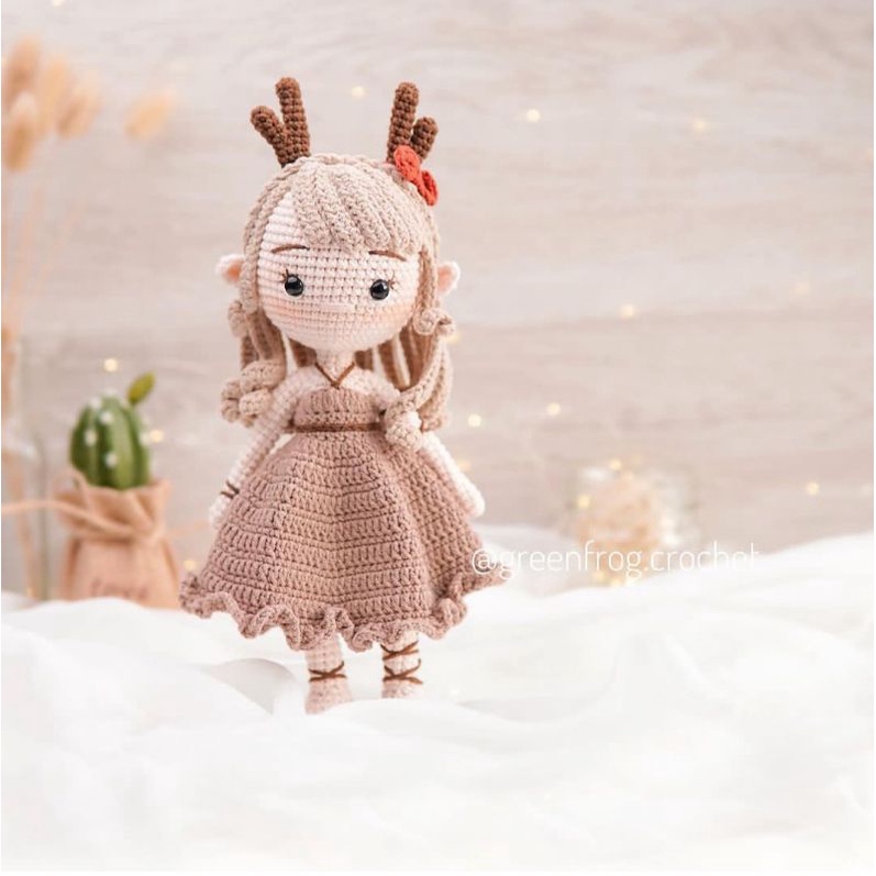 Boneka Amigurumi Elf/boneka Rajut