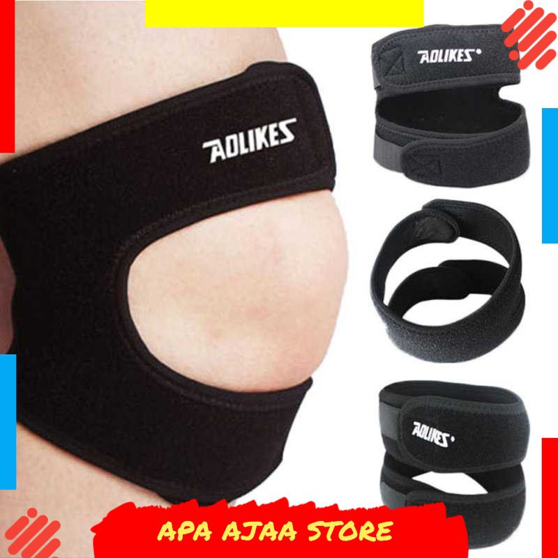 Terbaru ! AOLIKES Pelindung Lutut Olahraga Fitness Knee Support - A-7130