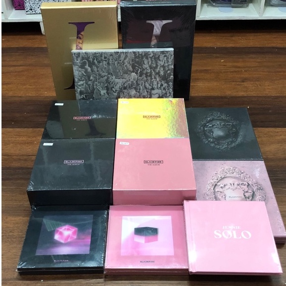 ALBUM BLACKPINK KILL THIS LOVE SQUARE UP THE ALBUM JENNIE SOLO LALISA SOLO ROSE SOLO