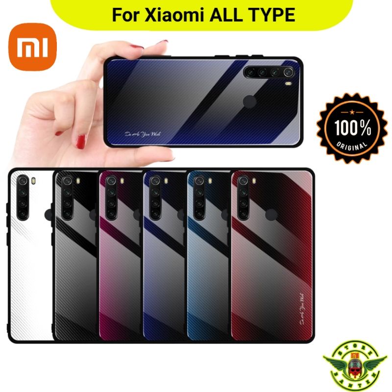 CASE XIAOMI REDMI 5A 6X A2 PRO NOTE 5 7 8 PRO 8 LITE MI6X Redmi 7 7A HARDCASE GRADIENT CASING TPU