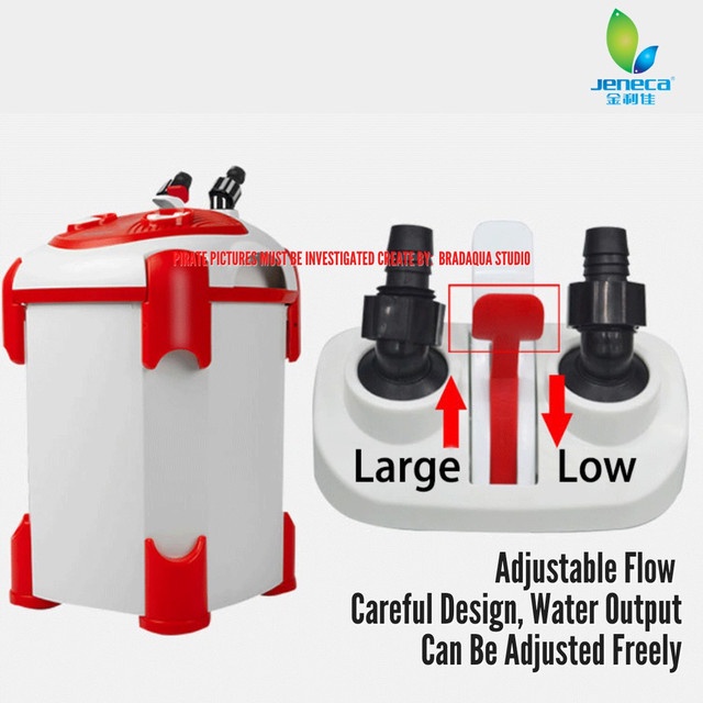 JENECA AE 1300 External Filter Canister Aquarium Kolam AE1300