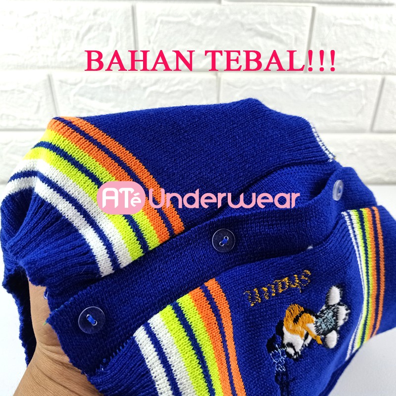 AT252-Nadila Jaket Bayi Rajut/Jaket bayi Memakai Kerepus-7
